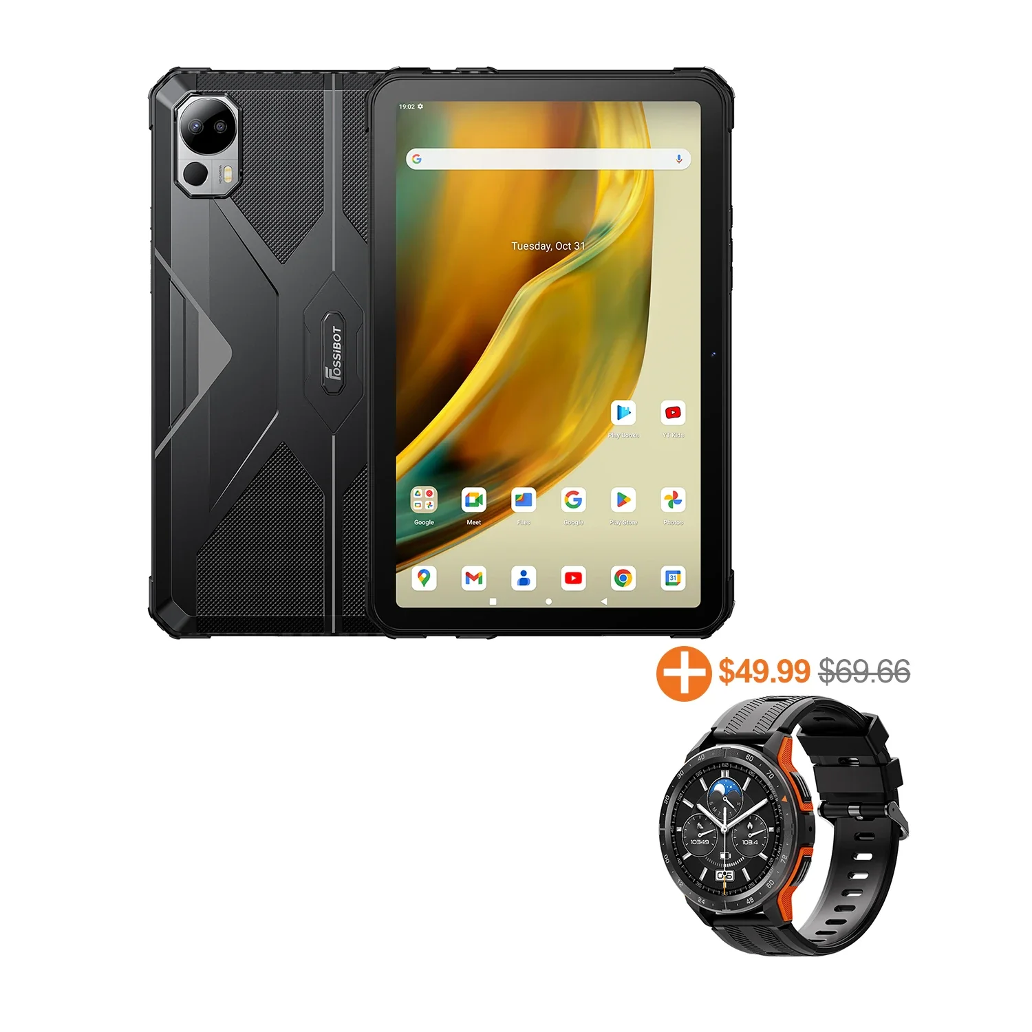 FOSSiBOT DT1 Lite 7GB+64GB 13MP+5MP 10.4-inch 2K Display 11000mAh Tablet - Image 14