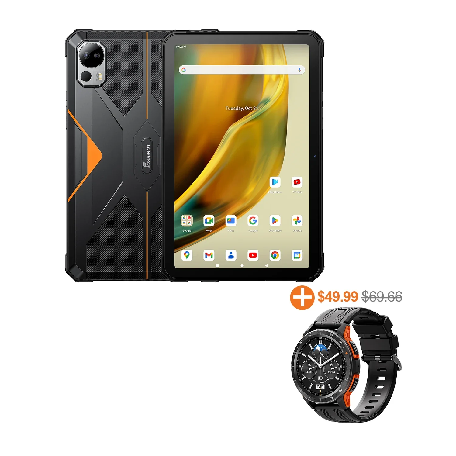 FOSSiBOT DT1 Lite 7GB+64GB 13MP+5MP 10.4-inch 2K Display 11000mAh Tablet - Image 15