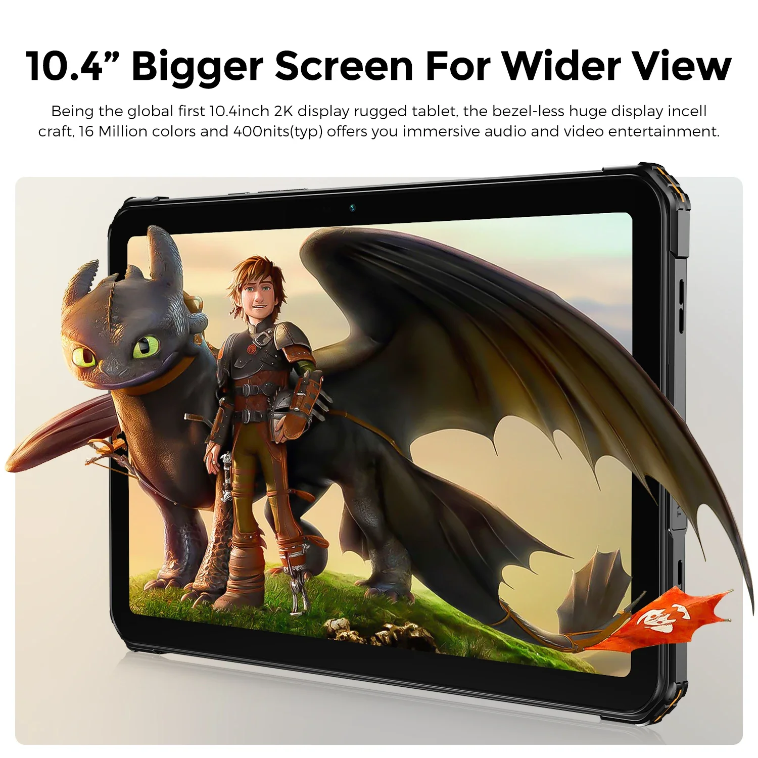 FOSSiBOT DT1 Lite 7GB+64GB 13MP+5MP 10.4-inch 2K Display 11000mAh Tablet - Image 5