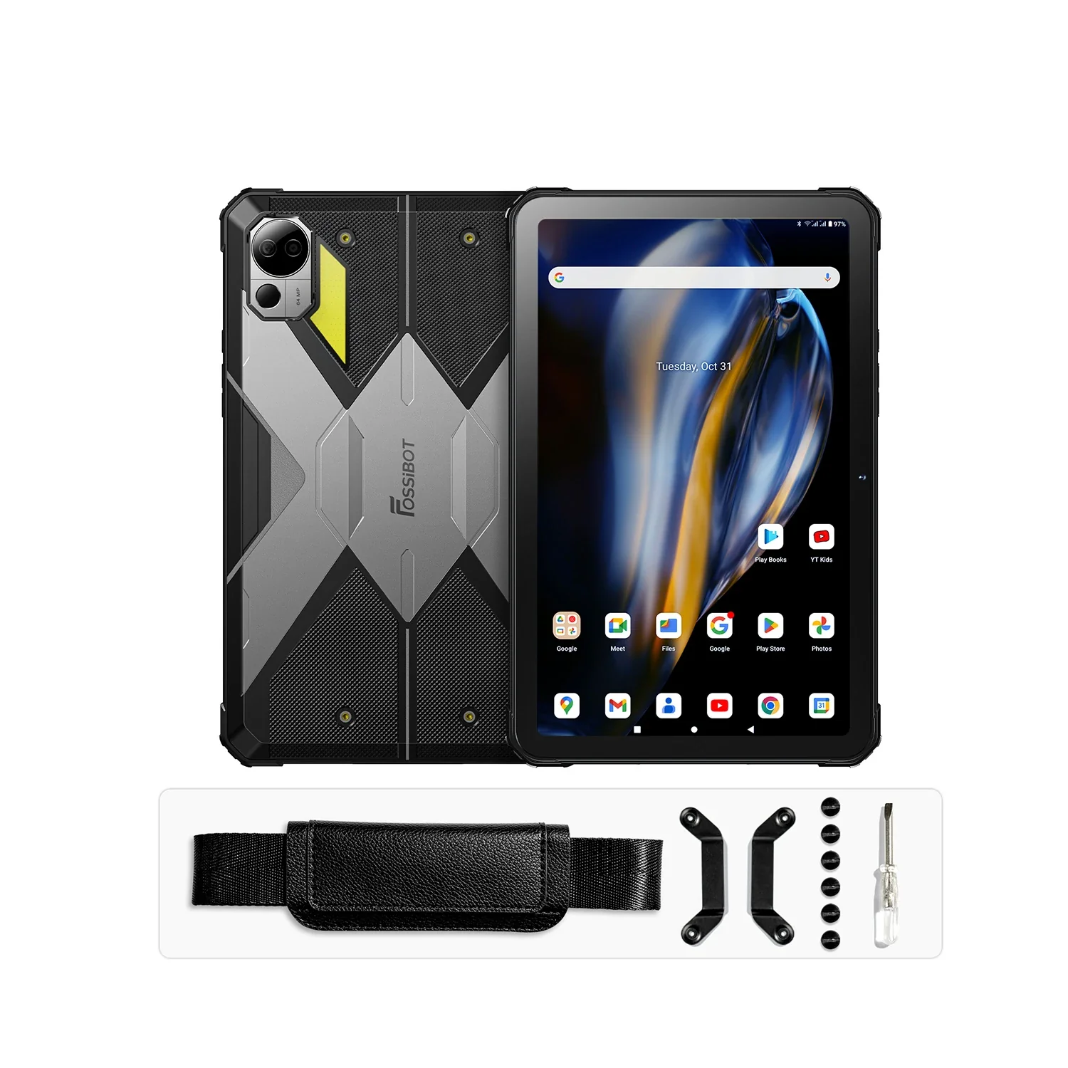 FOSSiBOT DT2 20GB RAM+256GB ROM 10.4'' HD 2K Display 22000mAh 66W Fast Charging Tablet - Image 15