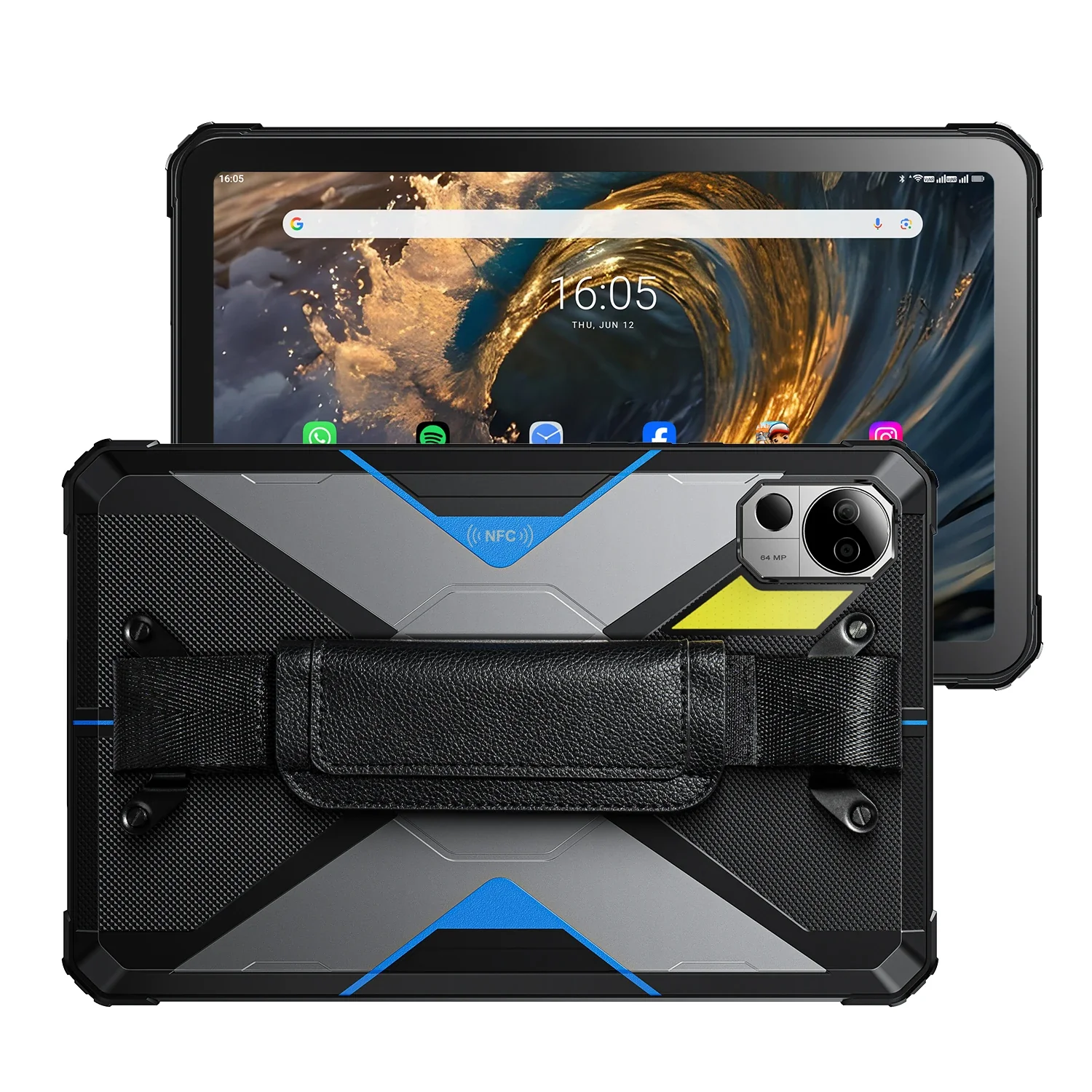 FOSSiBOT DT3 5G 10.4-inch 32+256GB MediaTek Dimensity 7300 4nm Octa-core 21560mAh 64MP Camera 66W Fast Charging Android 15 Rugged Tablet - Image 4