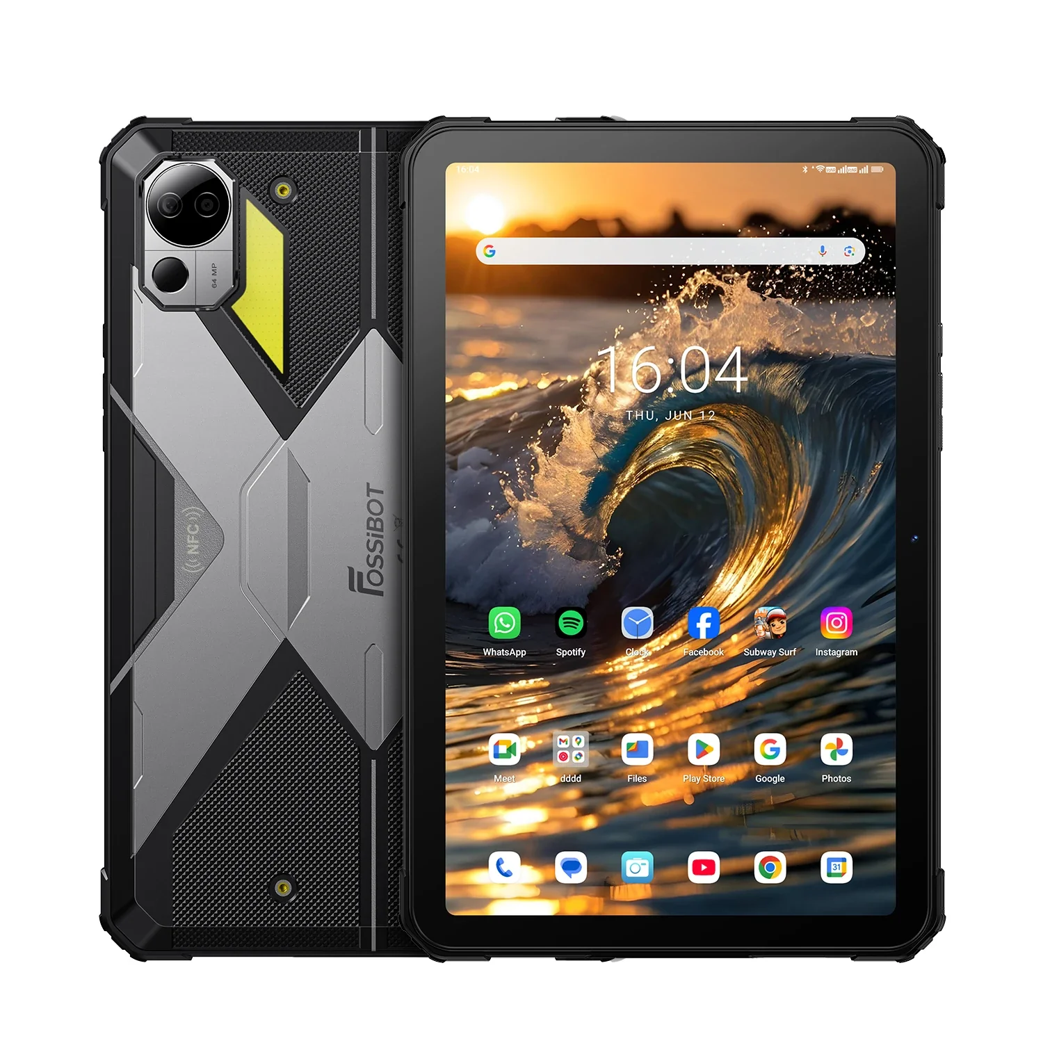 FOSSiBOT DT3 5G 10.4-inch 32+256GB MediaTek Dimensity 7300 4nm Octa-core 21560mAh 64MP Camera 66W Fast Charging Android 15 Rugged Tablet - Image 5