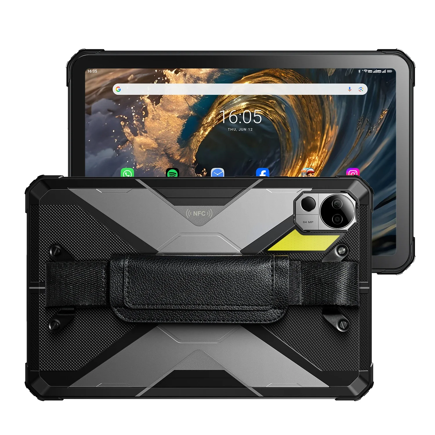 FOSSiBOT DT3 5G 10.4-inch 32+256GB MediaTek Dimensity 7300 4nm Octa-core 21560mAh 64MP Camera 66W Fast Charging Android 15 Rugged Tablet - Image 8