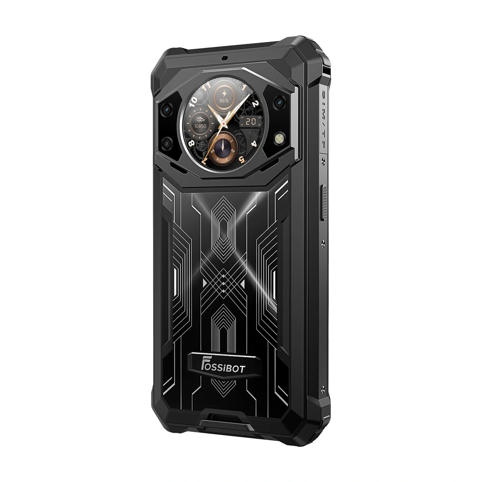 FOSSiBOT F101 PRO  15GB+128GB 5.45-Inch Main & 1.32-inch Innovative & Multifunction Rear Display 10600mAh Hac NFC Rugged Phone - Image 14