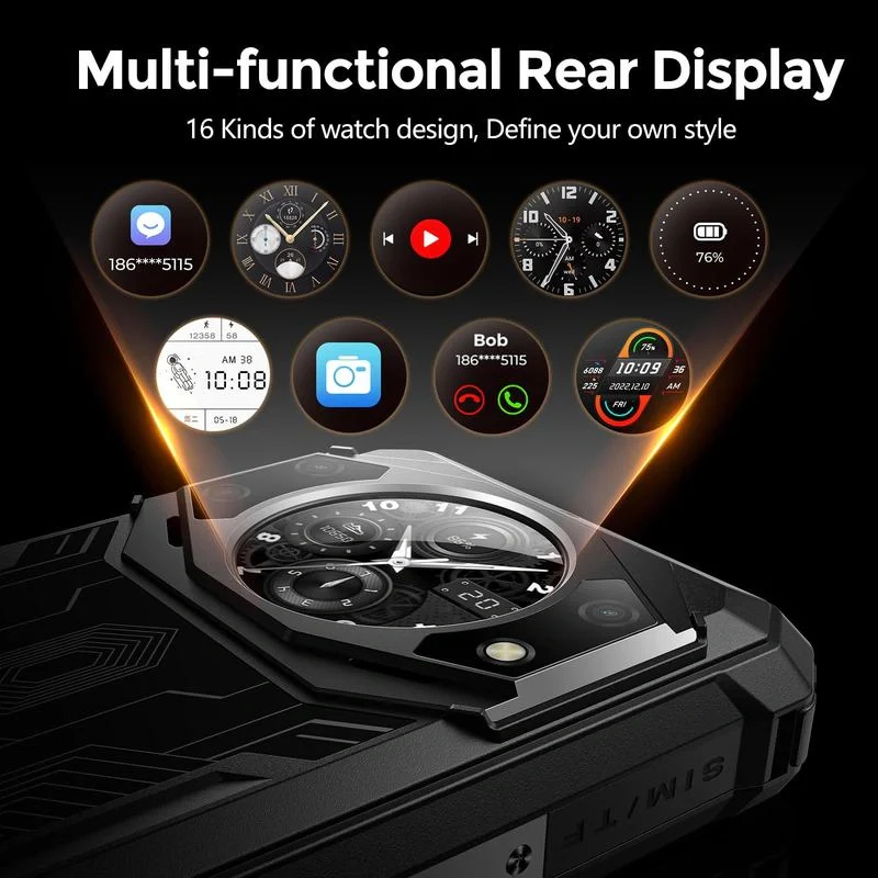 FOSSiBOT F101 PRO  15GB+128GB 5.45-Inch Main & 1.32-inch Innovative & Multifunction Rear Display 10600mAh Hac NFC Rugged Phone - Image 28