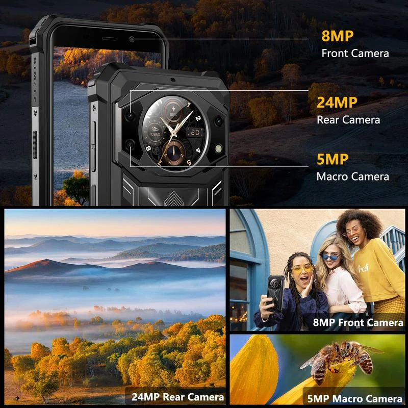 FOSSiBOT F101 PRO  15GB+128GB 5.45-Inch Main & 1.32-inch Innovative & Multifunction Rear Display 10600mAh Hac NFC Rugged Phone - Image 32