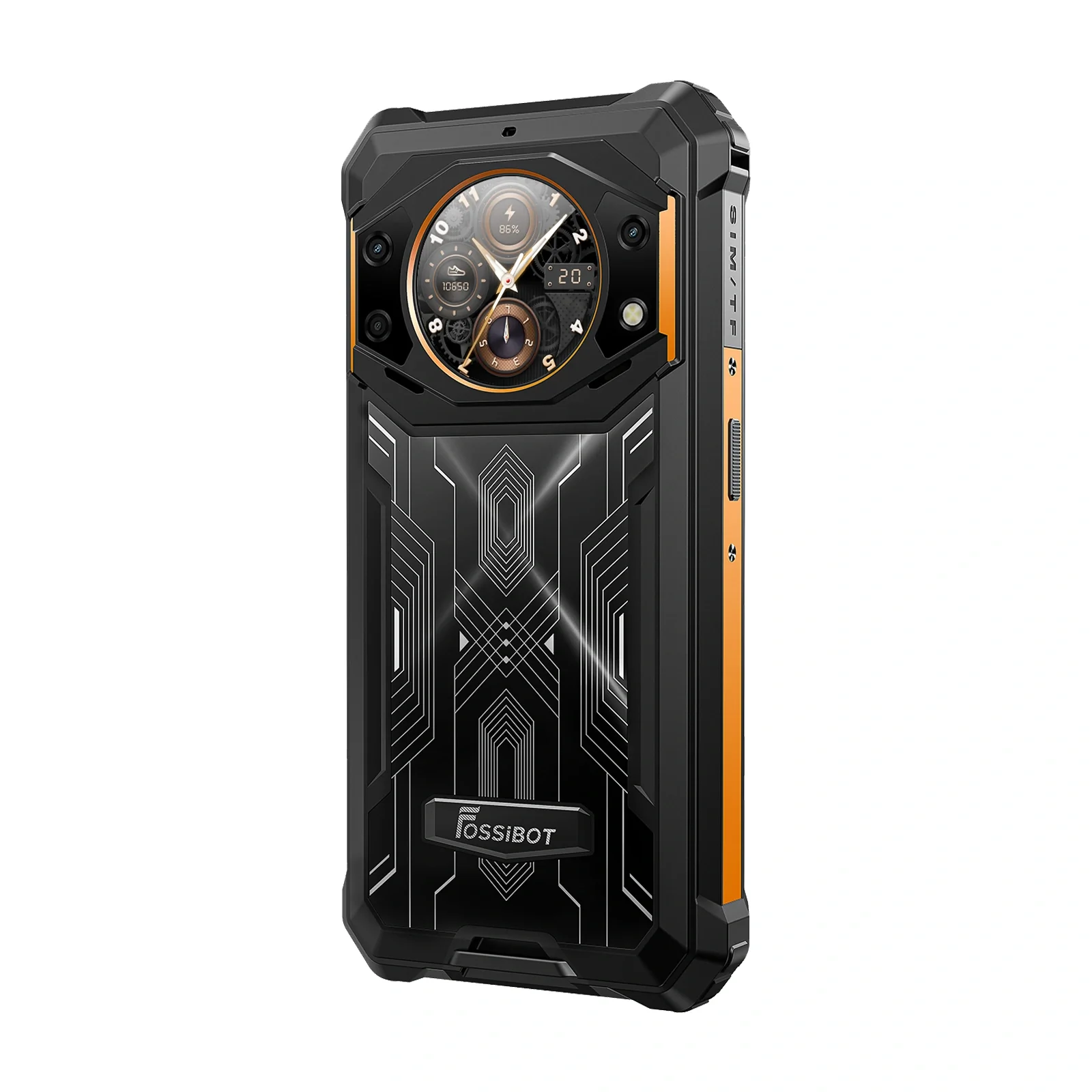 FOSSiBOT F101 PRO  15GB+128GB 5.45-Inch Main & 1.32-inch Innovative & Multifunction Rear Display 10600mAh Hac NFC Rugged Phone - Image 5