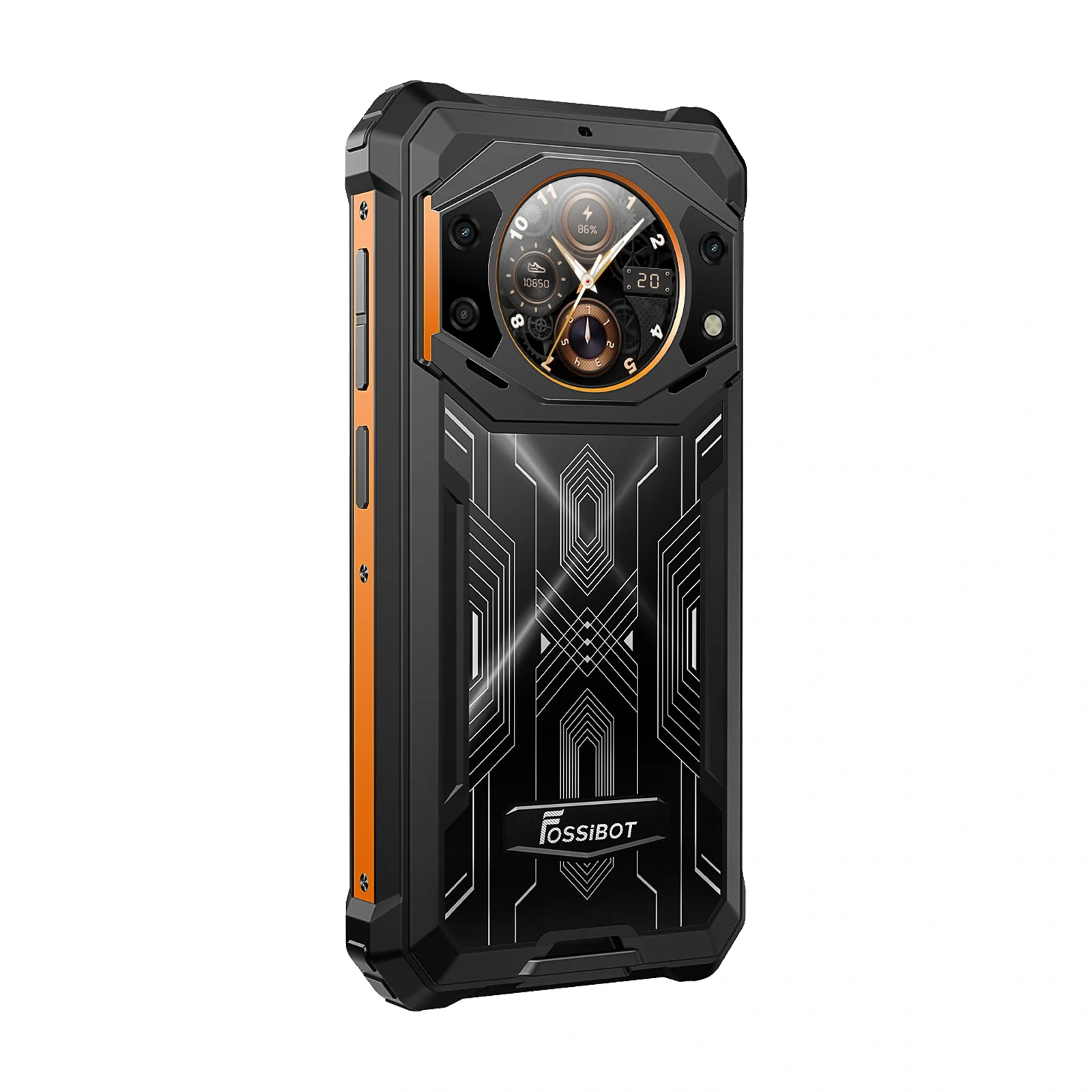 FOSSiBOT F101 PRO  15GB+128GB 5.45-Inch Main & 1.32-inch Innovative & Multifunction Rear Display 10600mAh Hac NFC Rugged Phone - Image 6