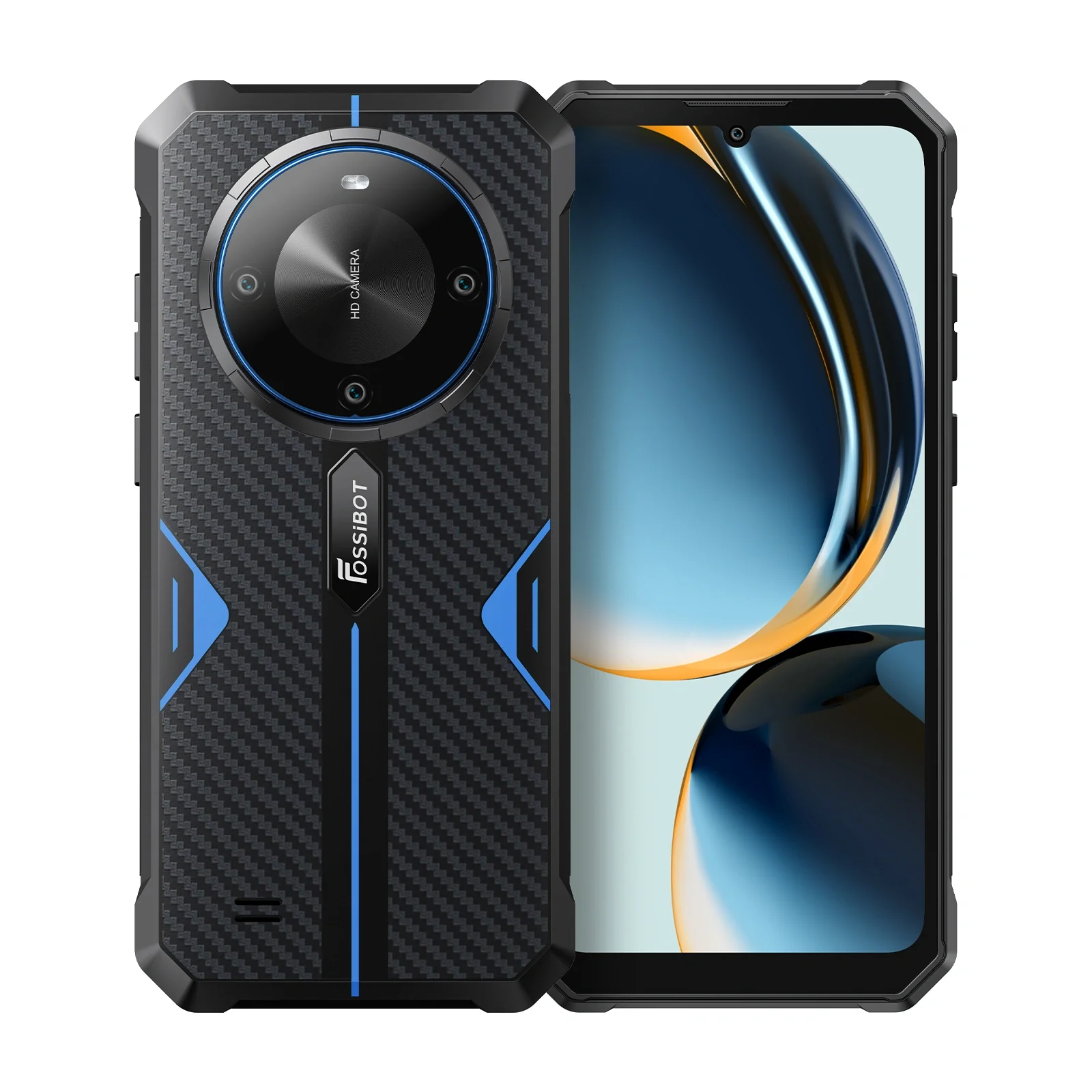 FOSSiBOT F105 12GB+64GB 10300mAh Large Battery 6.745 inch Waterdrop screen Rugged Phone - Image 15
