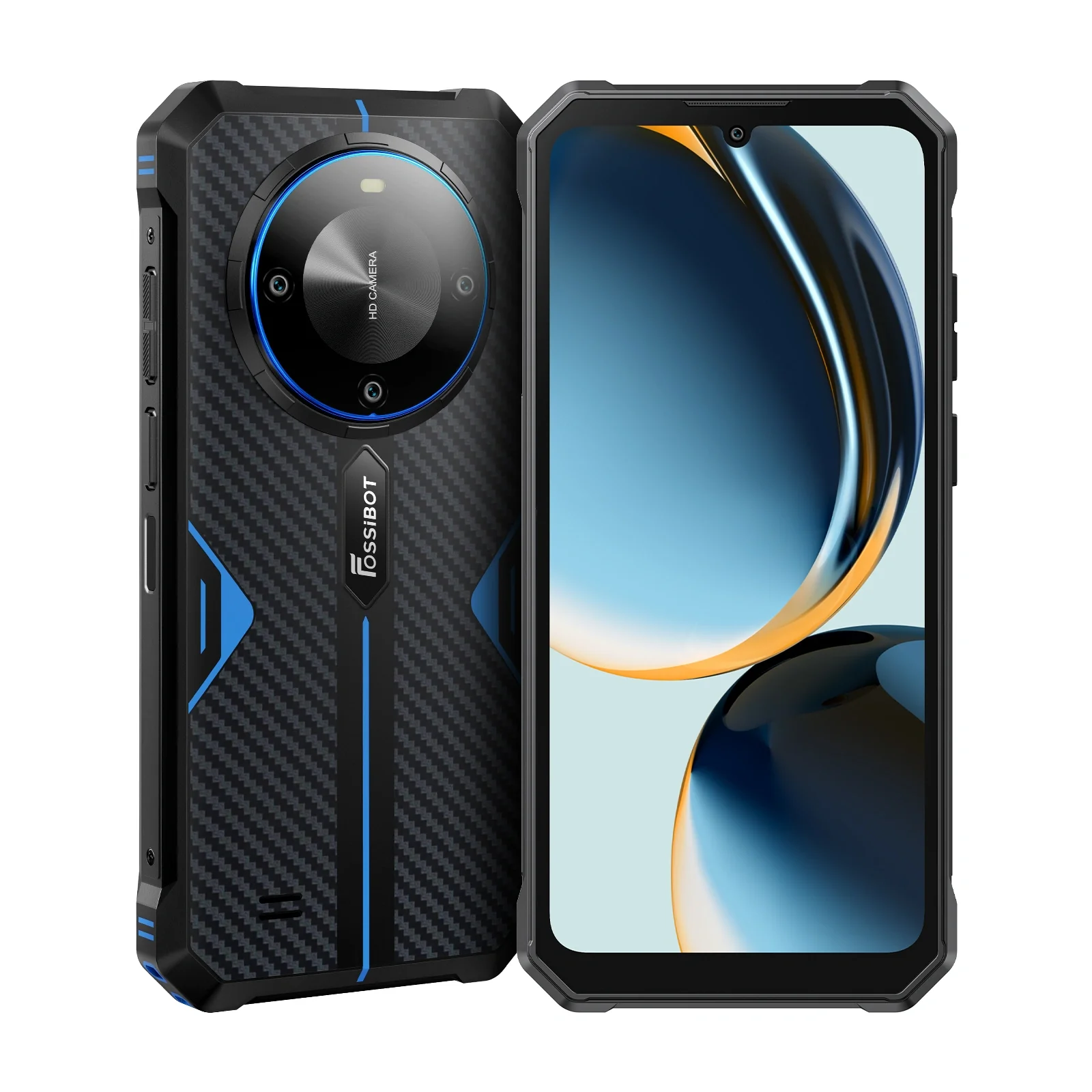 FOSSiBOT F105 12GB+64GB 10300mAh Large Battery 6.745 inch Waterdrop screen Rugged Phone - Image 16