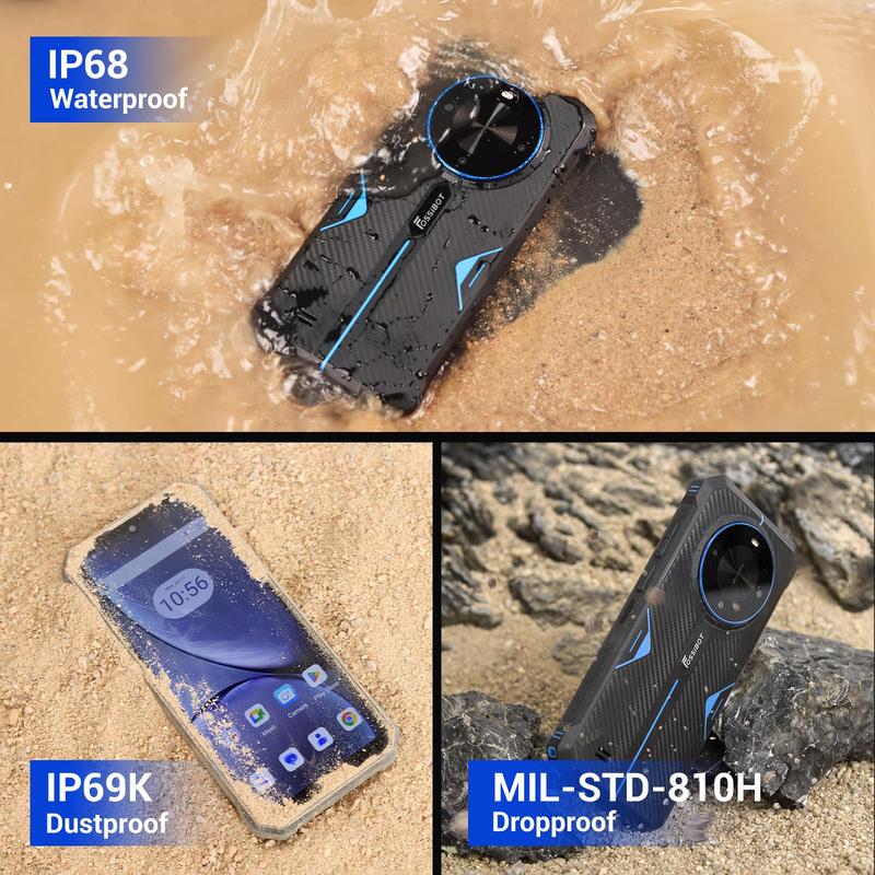 FOSSiBOT F105 12GB+64GB 10300mAh Large Battery 6.745 inch Waterdrop screen Rugged Phone - Image 27