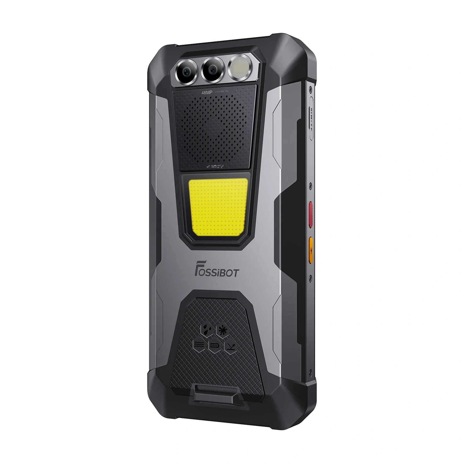 FOSSiBOT F106 Pro 15GB+256GB 103db Big Speaker 3W Camping lights 12000mAh 6.58-Inch Rugged Phone - Image 5