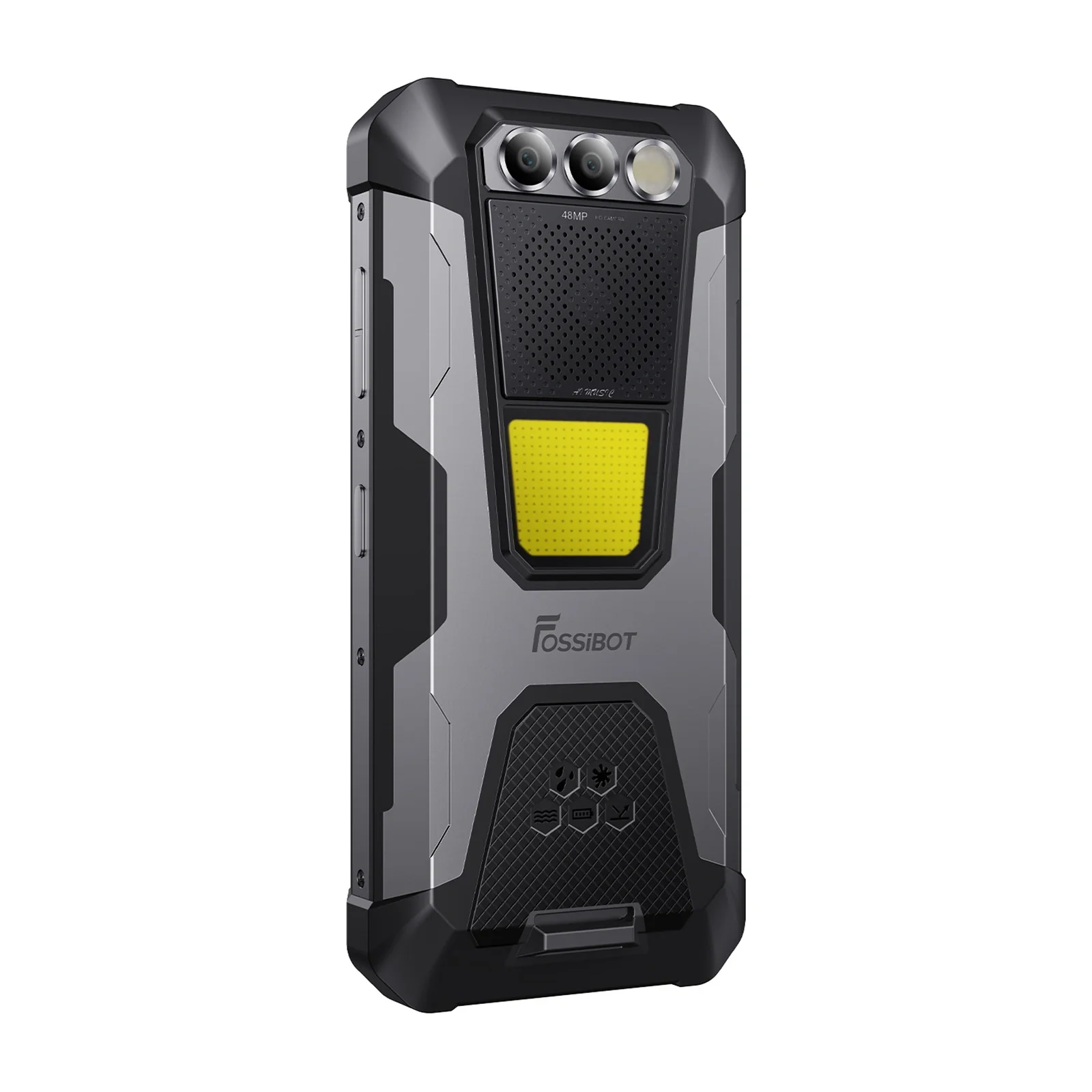 FOSSiBOT F106 Pro 15GB+256GB 103db Big Speaker 3W Camping lights 12000mAh 6.58-Inch Rugged Phone - Image 6