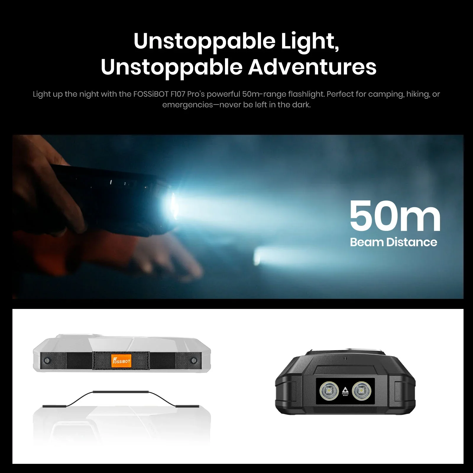 FOSSiBOT F107 Pro 6.95-inch 30+512GB MediaTek Dimensity 7300 200MP+32MP 28000mAh Android 15 Starlight Night Vision Rugged Phone - Image 14