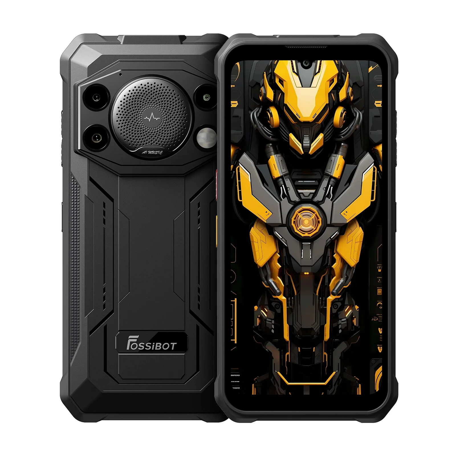 FOSSiBOT F110L 128dB Speaker 6.745-inch 12+128GB Tiger T615 CPU 50MP+8MP 10000mAh 120LM Flashlight 4G Rugged Phone - Image 9
