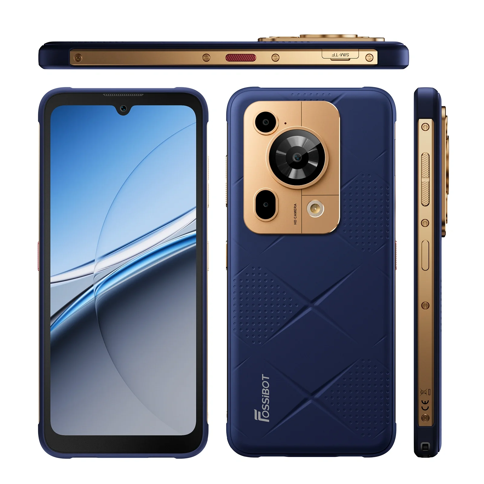 FOSSiBOT F112 Pro 24GB+256GB 6.88-inch 120Hz 7150mAh 50MP Dimensity 6300 6nm 5G Rugged Smartphone - Image 17