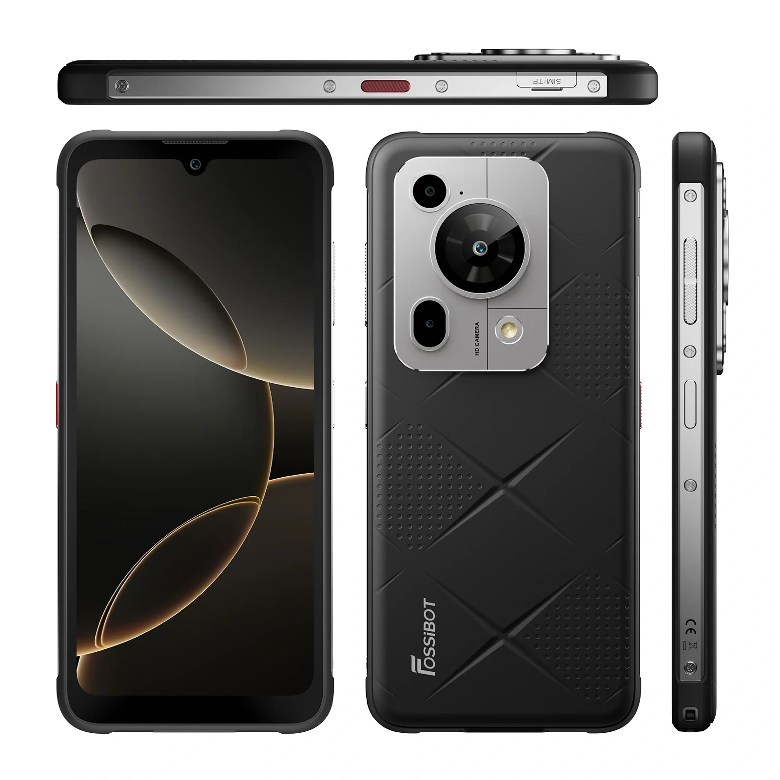FOSSiBOT F112 Pro 24GB+256GB 6.88-inch 120Hz 7150mAh 50MP Dimensity 6300 6nm 5G Rugged Smartphone - Image 25