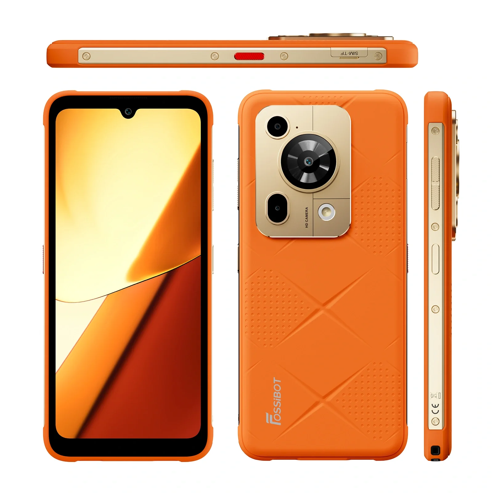 FOSSiBOT F112 Pro 24GB+256GB 6.88-inch 120Hz 7150mAh 50MP Dimensity 6300 6nm 5G Rugged Smartphone - Image 8