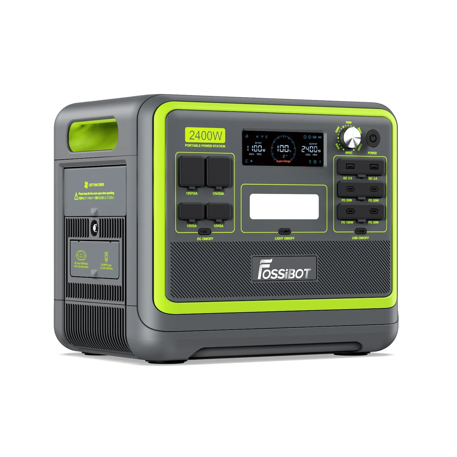FOSSiBOT F2400 Portable Power Station | 2,400W 2,048Wh - Image 12