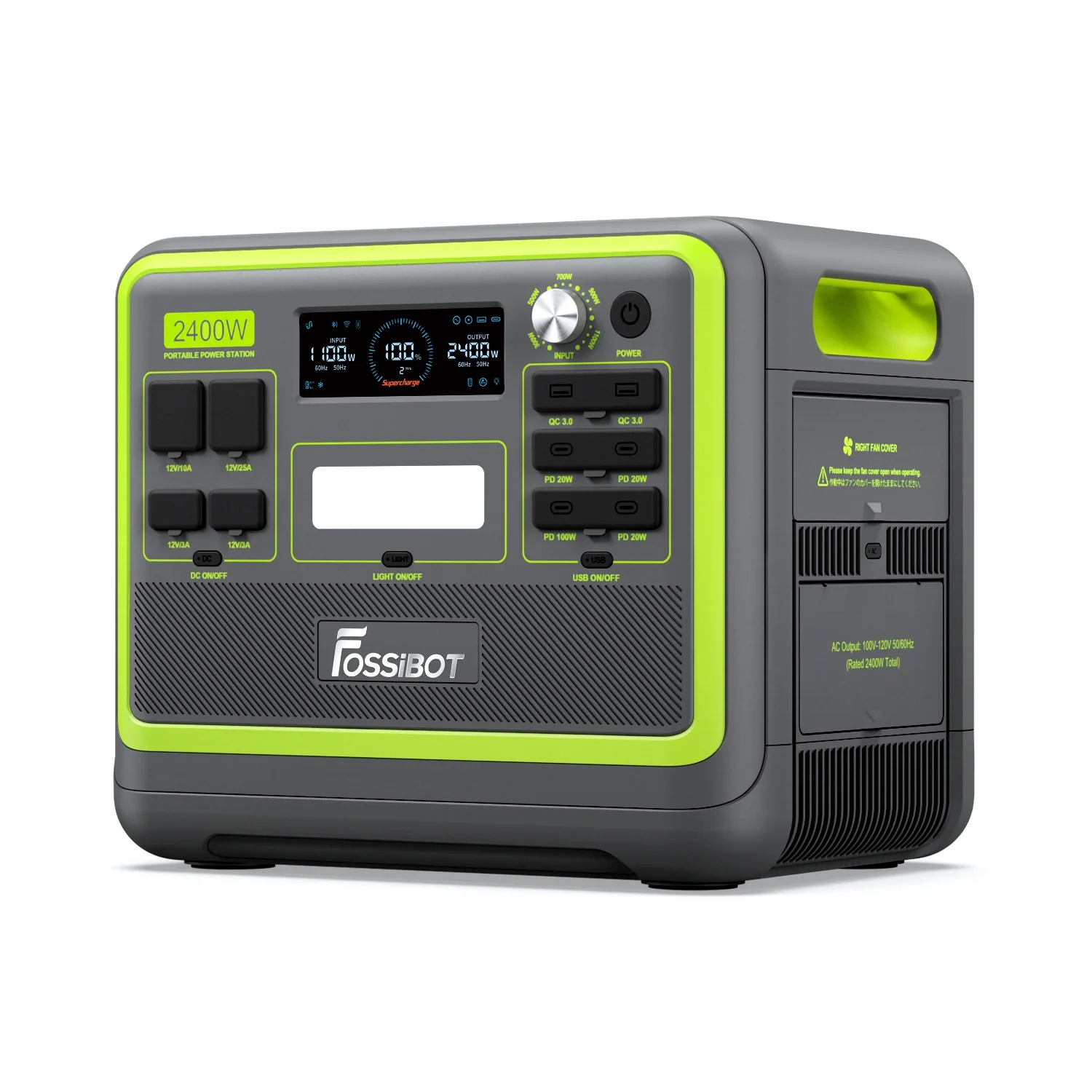 FOSSiBOT F2400 Portable Power Station | 2,400W 2,048Wh - Image 13