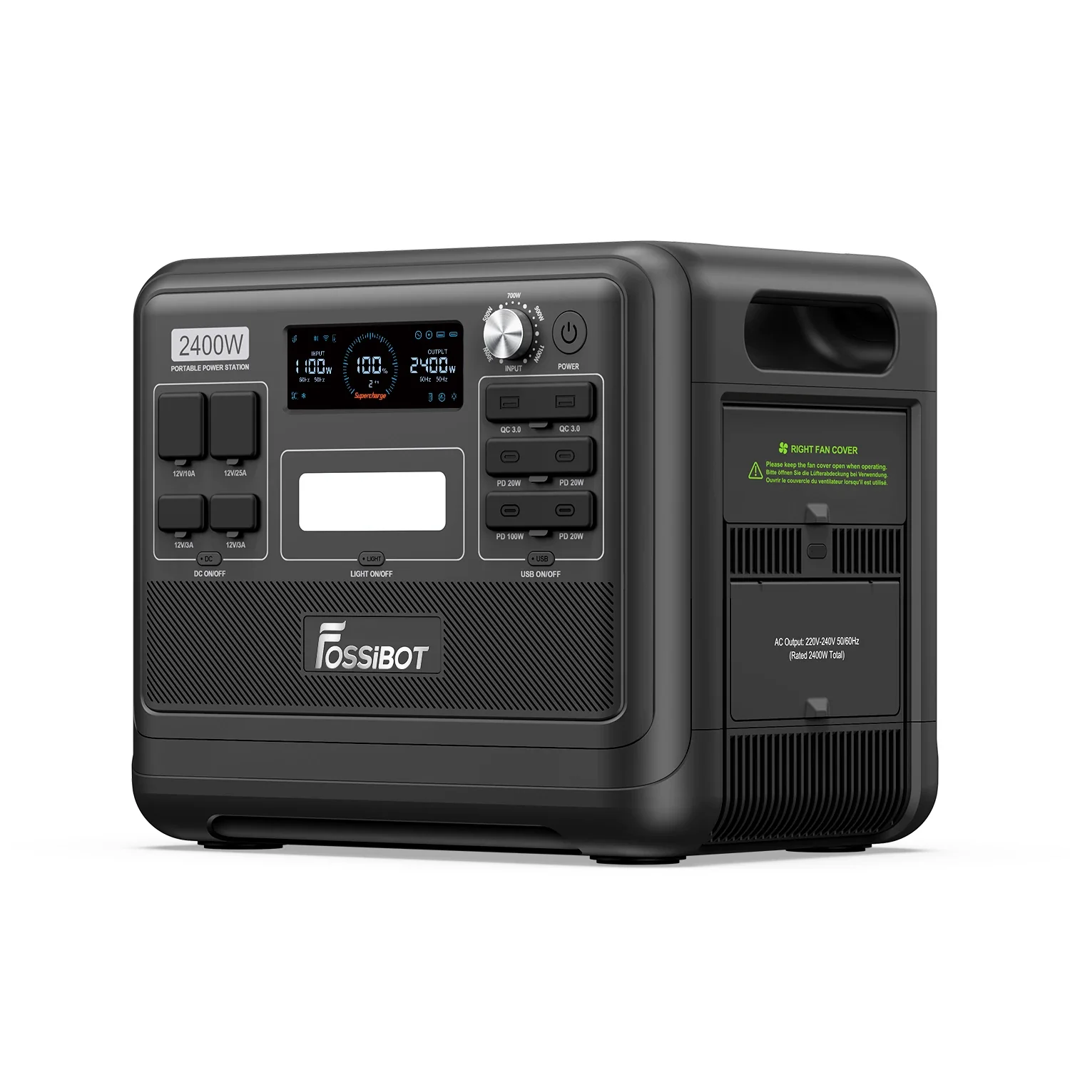 FOSSiBOT F2400 Portable Power Station | 2,400W 2,048Wh - Image 20