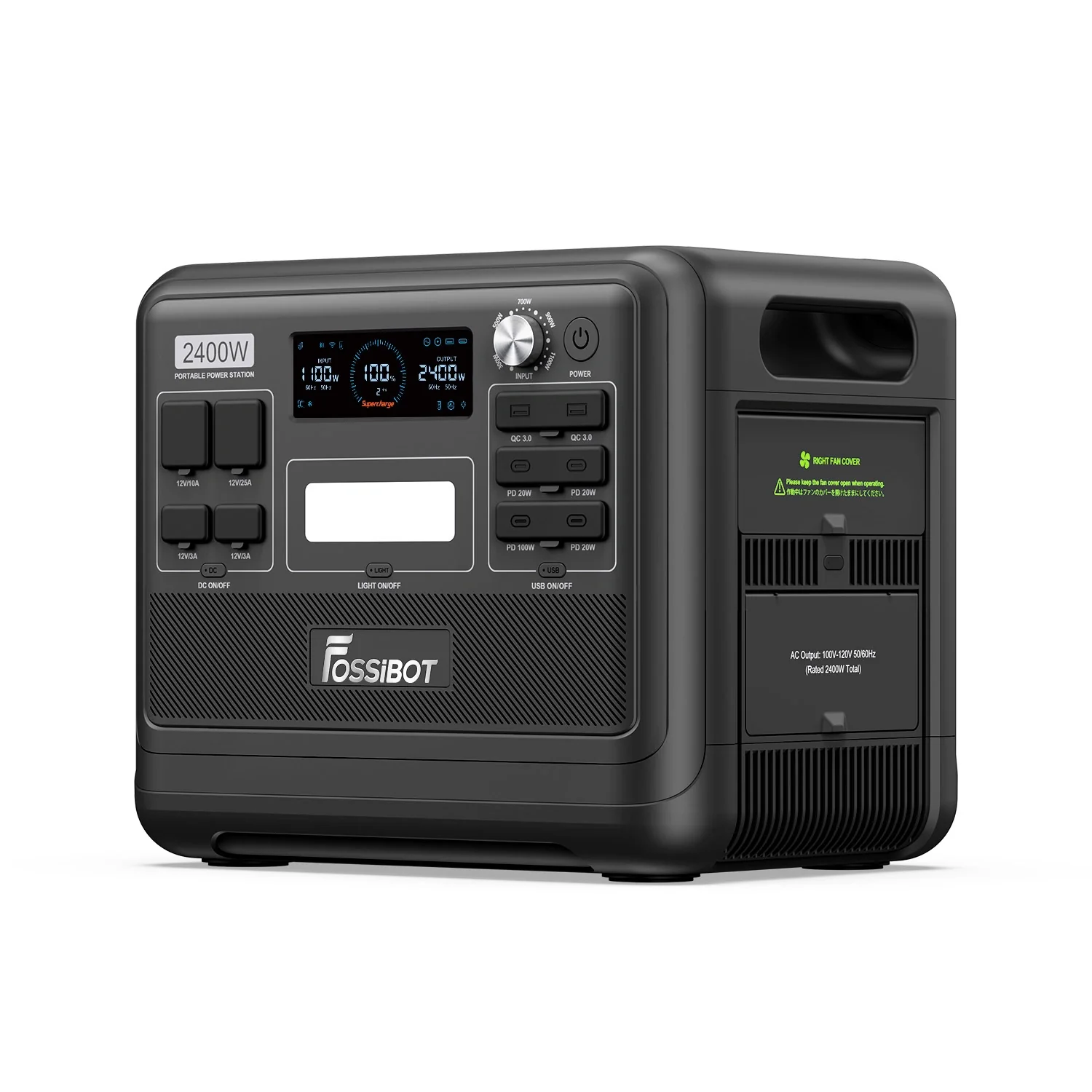 FOSSiBOT F2400 Portable Power Station | 2,400W 2,048Wh - Image 28