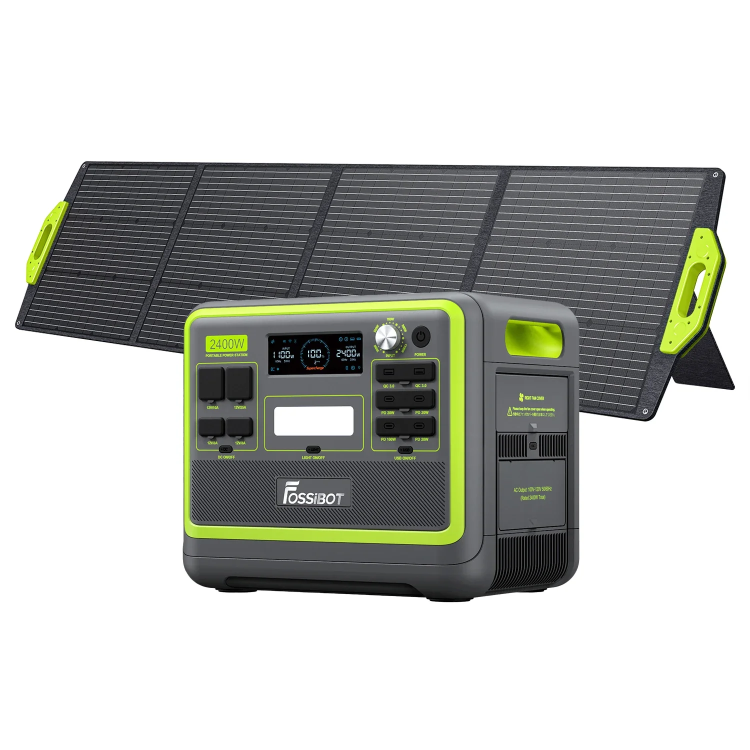 FOSSiBOT F2400 Solar Generator Kit - Image 21