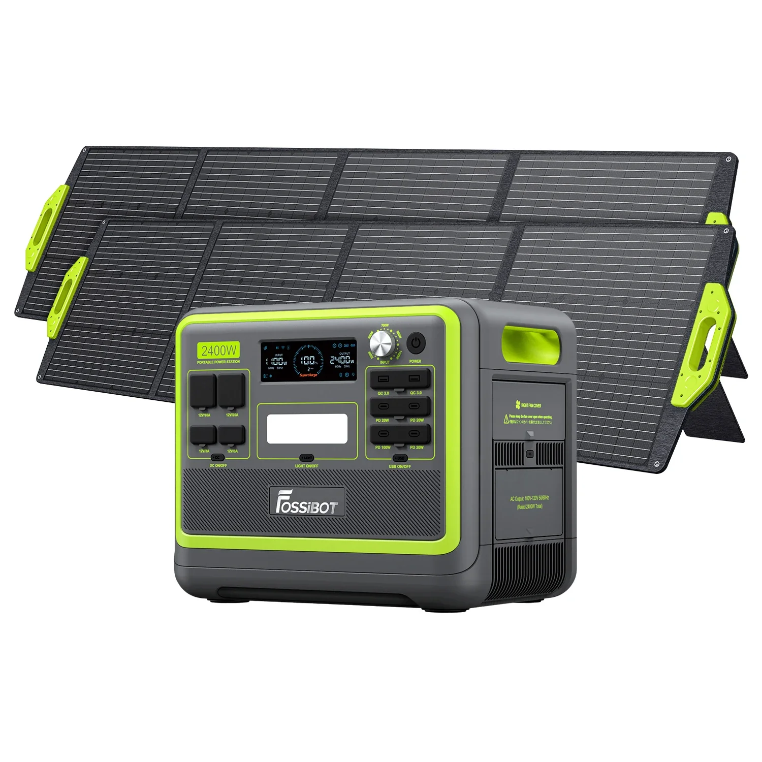 FOSSiBOT F2400 Solar Generator Kit - Image 22