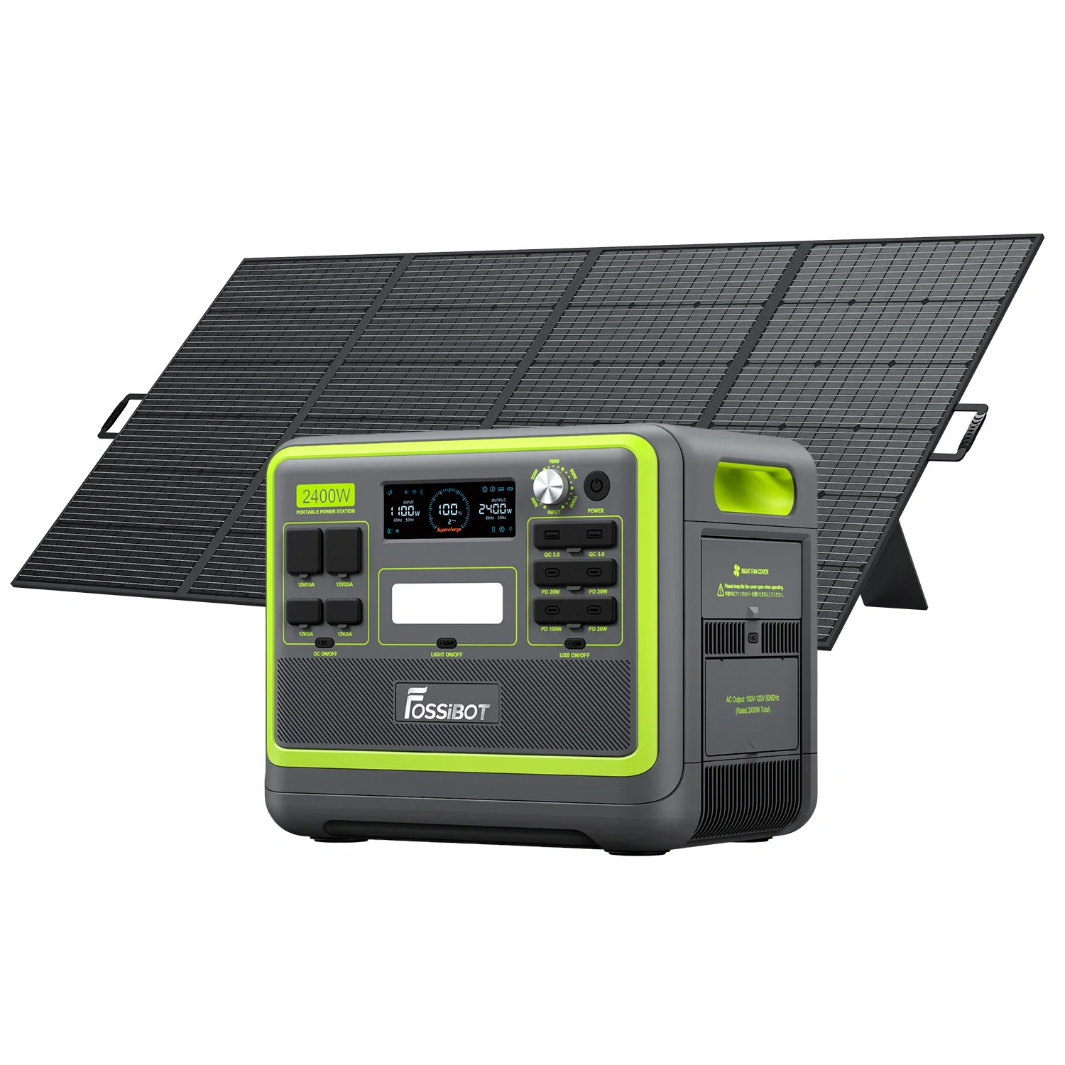 FOSSiBOT F2400 Solar Generator Kit - Image 23