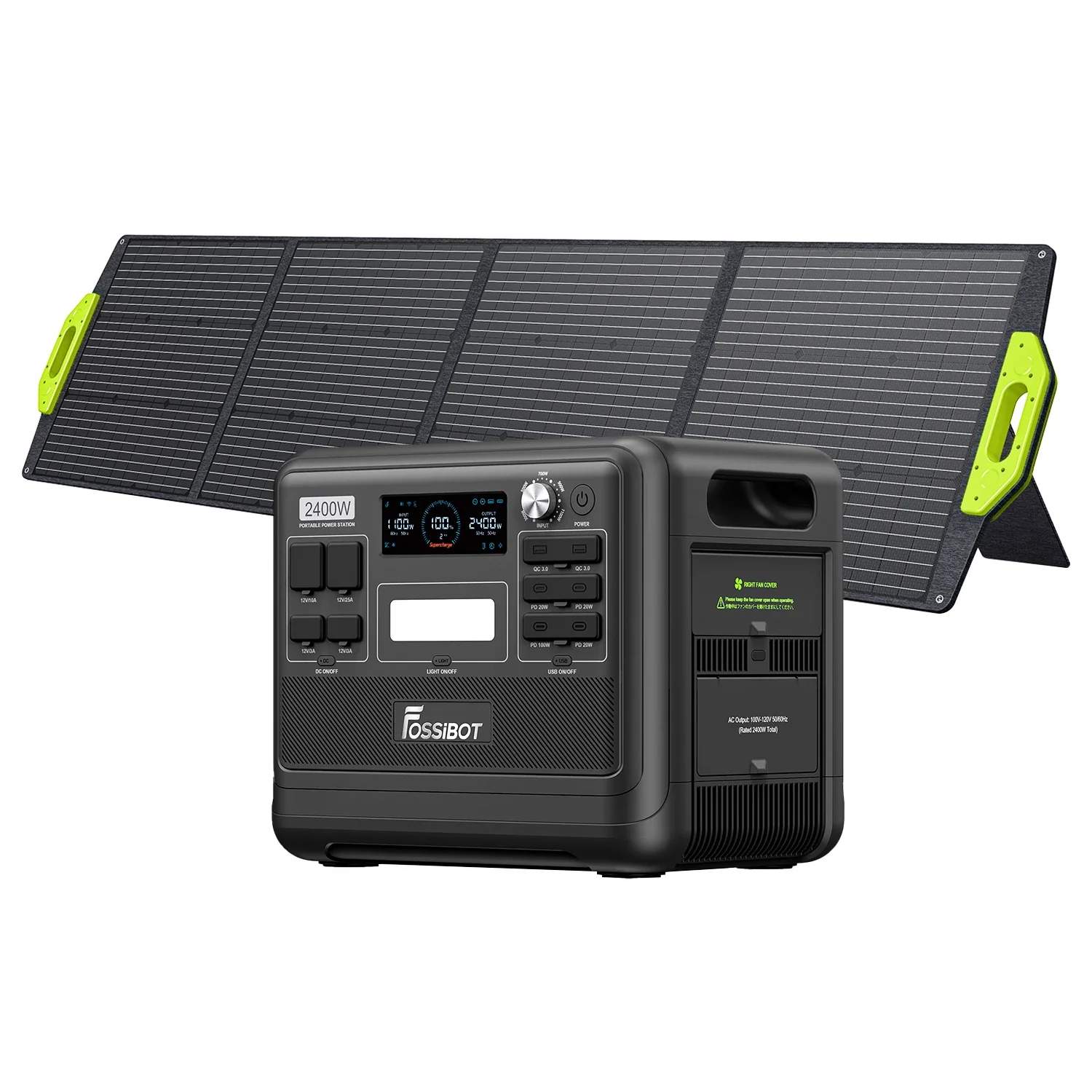 FOSSiBOT F2400 Solar Generator Kit - Image 31