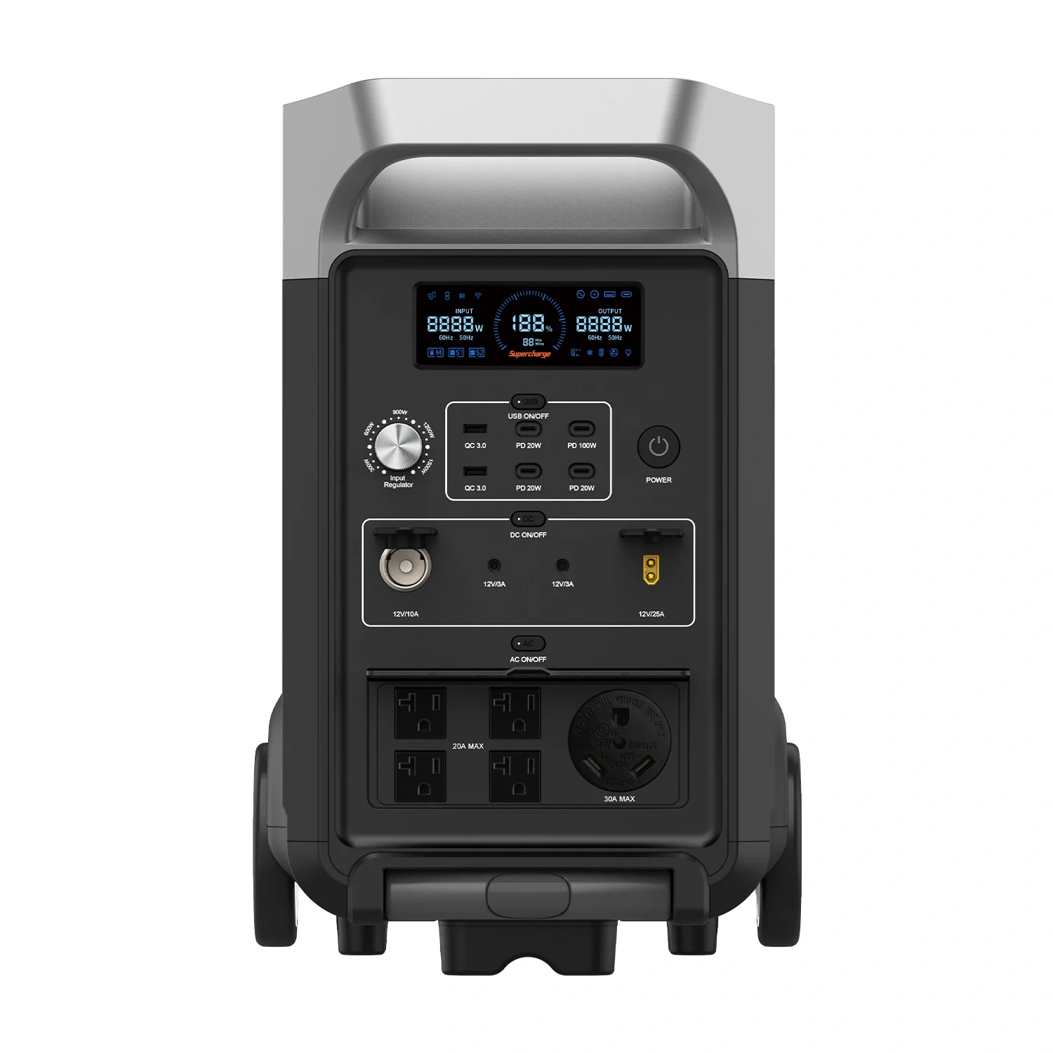 FOSSiBOT F3600 Pro Portable Power Station | 3,600W 3,840Wh - Image 9