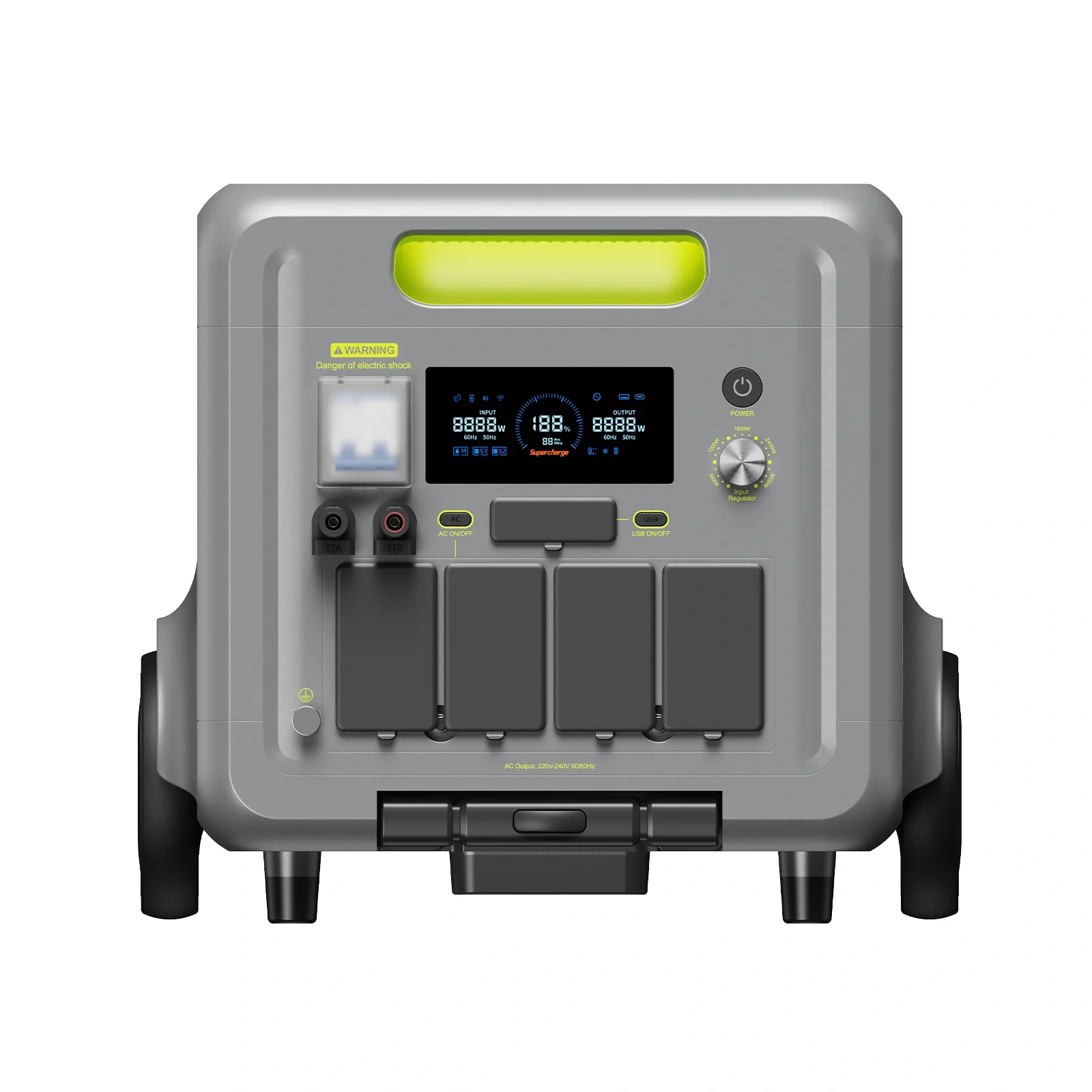 FOSSiBOT F7200 Portable Power Station - 5222.4Wh | 7200W - Image 4