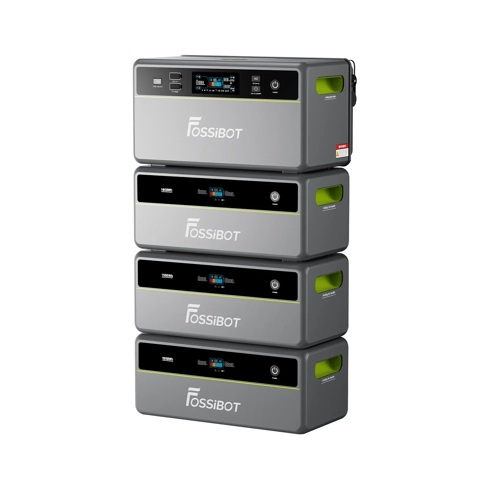 FOSSiBOT FBP1200 All-in-One Solar Energy Storage System with Balcony Power Station - Image 4