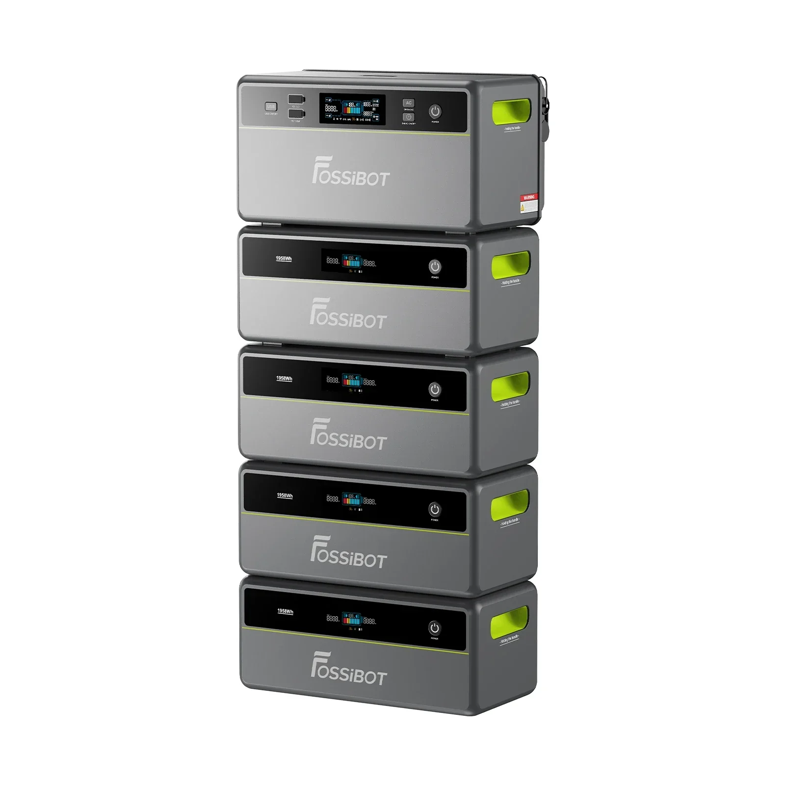 FOSSiBOT FBP1200 All-in-One Solar Energy Storage System with Balcony Power Station - Image 5