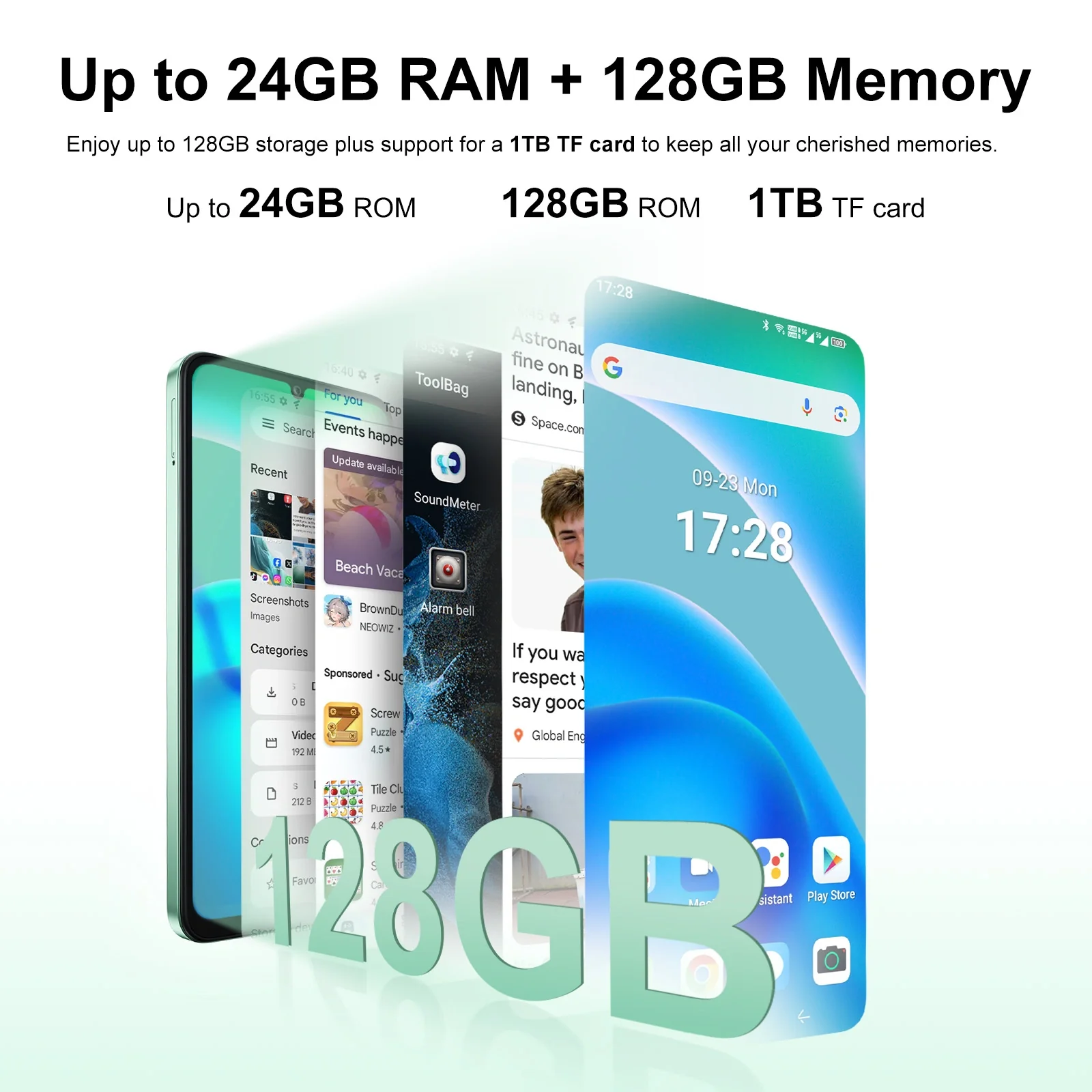 FOSSiBOT S1 5G 24GB+128GB 6.745-Inch 50MP Cameras  NFC Android 14 Smart Phone - Image 6