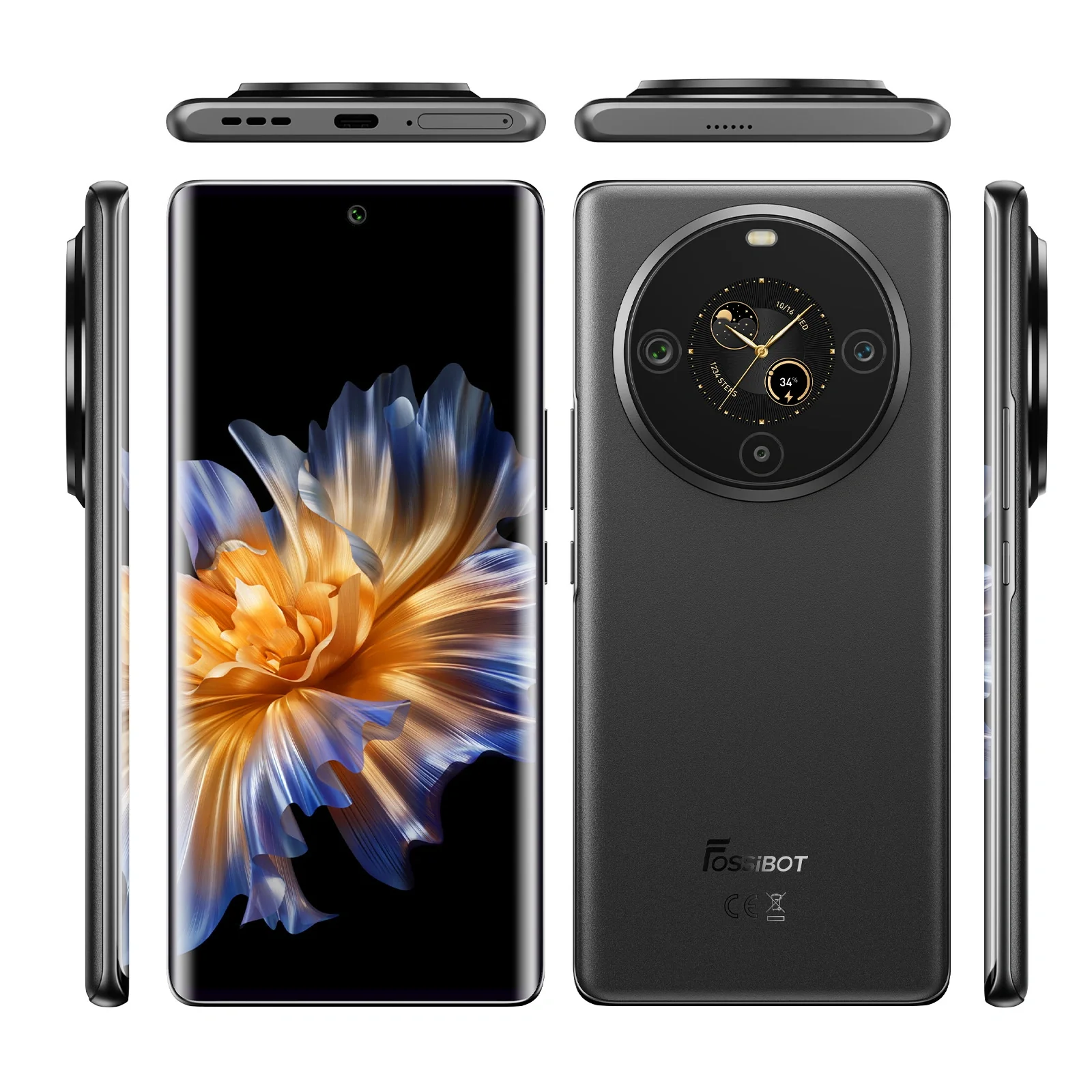 FOSSiBOT S3 Pro 6.67" AMOLED Curved & 1.09-inch Round Secondary Display Helio G85 20GB+128GB 5000mAh 64MP AI Main Camera 4G Smartphone - Image 14